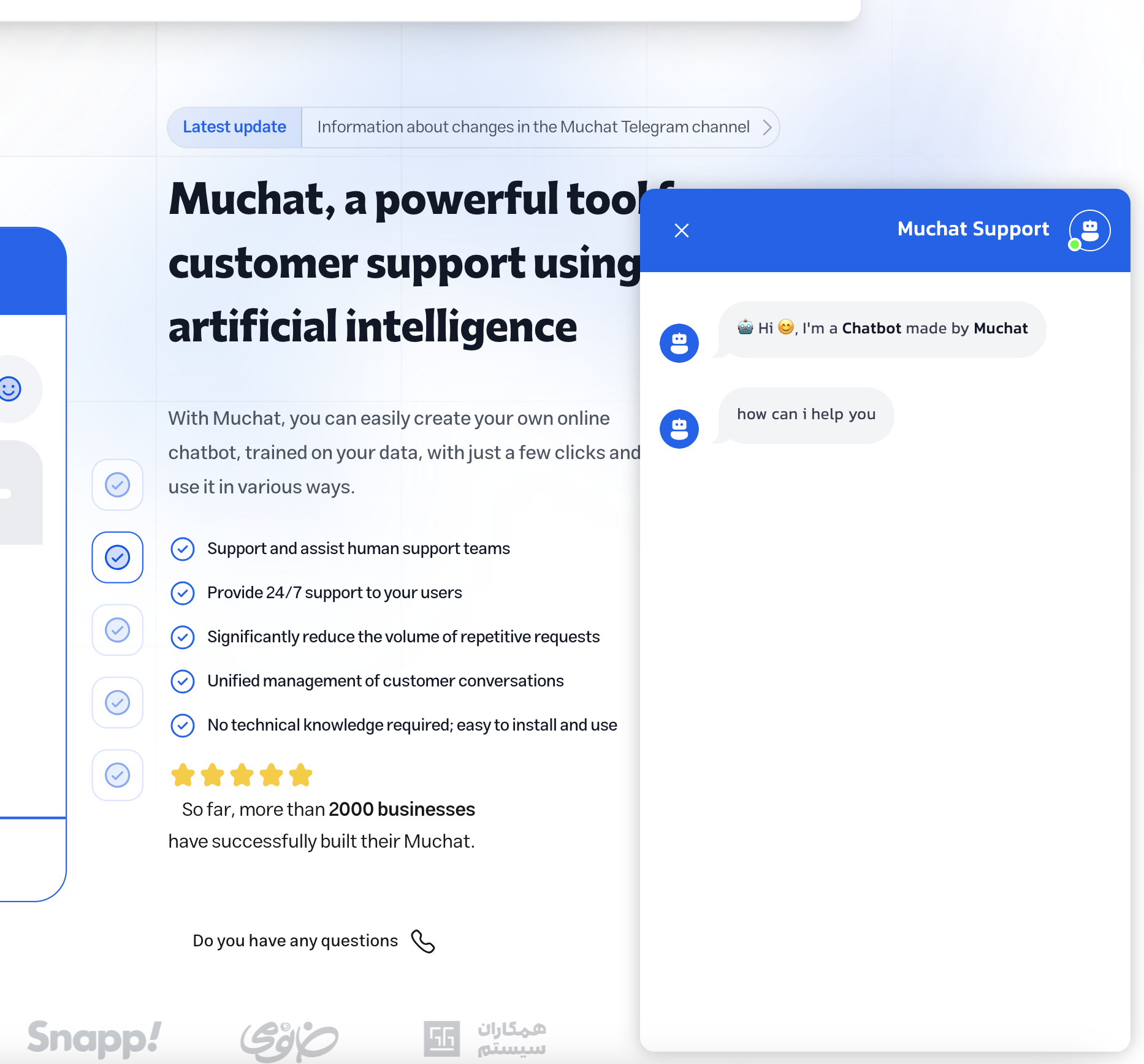 Bubble Chatbot